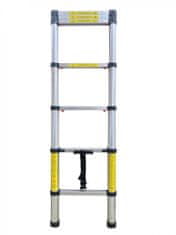 IGOTREND Teleskopický automatický rebrík 7 priečok / 2 m