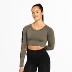 Better Bodies Crop-top Bowery Washed Green L