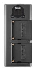 Newell USB Dual DL nabíjačka pre dve batérie Sony NP-F570 F770 F970