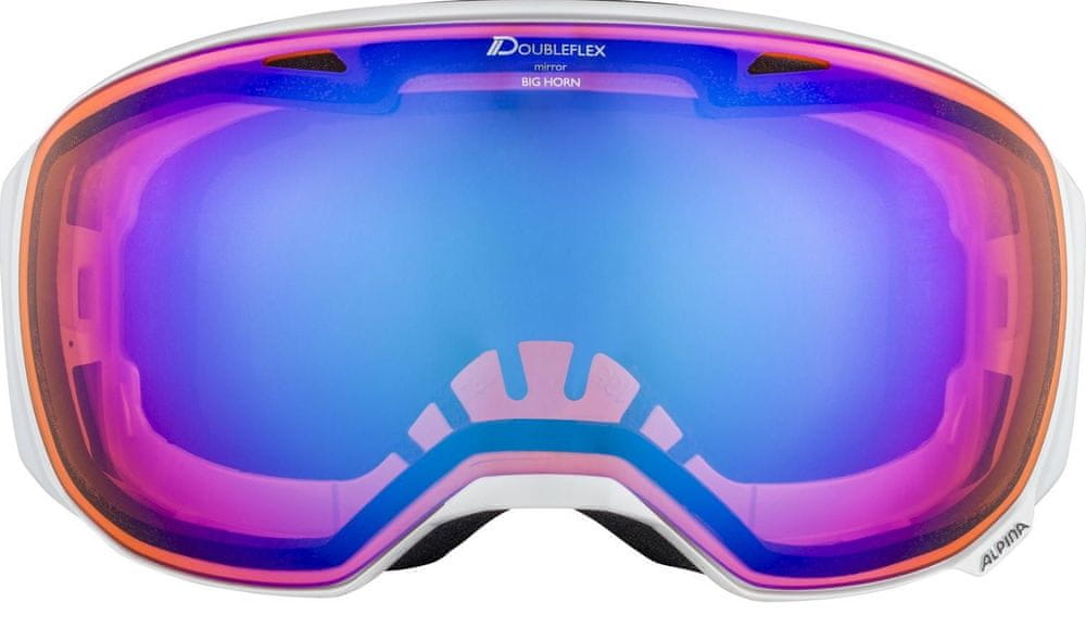 Alpina Sports lyžiarske okuliare Big Horn HM, biele, A7207.8.15