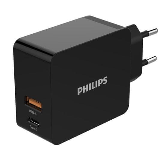 Philips Sieťová duálna USB nabíjačka DLP2621 4895229103719