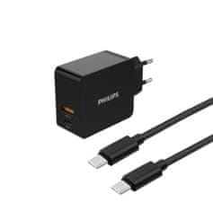 Philips Sieťová duálna USB nabíjačka DLP2621C 4895229103733