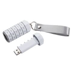 Indivo LokenToken duálny USB 3.0 flash disk, biely, 16 GB, OTG – micro USB