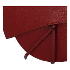 Delami Vera Pelle Menšie dámska kožená kabelka Leather mini, červená