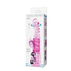 LyBaile Travel Partner / vibrátor s vibračným stimulátorom klitorisu