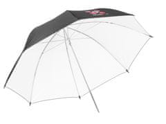 Quadralite dáždnik - biely/čierny 150cm
