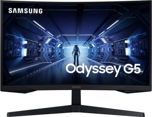  monitor Samsung Odyssey G5 (LC27G55TQWUXEN) širokouhlý dsiplej 21,5 palcov 16: 9 hdmi vga dp