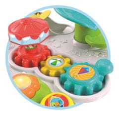 Clementoni Clemmy Baby Hrací stolík s kockami a zvieratkami