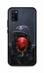 TopQ Kryt Samsung A41 silikón Monkey Gangster 52203