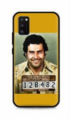 TopQ Kryt Samsung A41 silikón Pablo Escobar 52252
