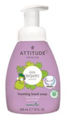 Attitude Detské penivé mydlo na ruky Little leaves s vôňou vanilky a hrušky 295 ml
