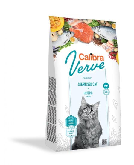 Calibra Verve Cat Verve GF Sterilised Herring 3,5 kg NEW
