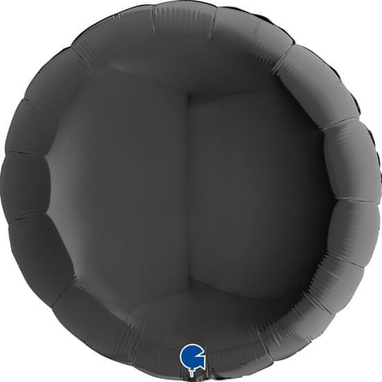 Grabo Nafukovací balónik okrúhly 91 cm čierny