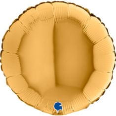 Grabo Nafukovací balónik guľatý 46 cm zlatý