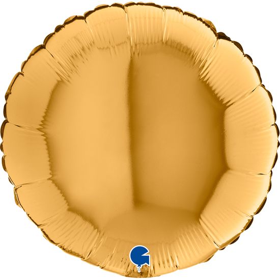 Grabo Nafukovací balónik guľatý 46 cm zlatý