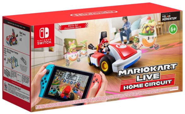 závodná hra Nintendo Switch Mario Kart Live Home Circuit - Mario (NSS428) rozšírená realita