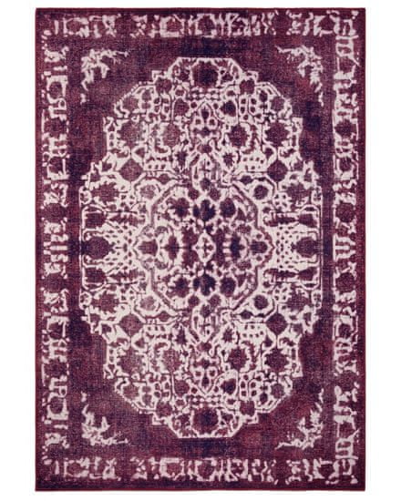 Hanse Home AKCIA: 80x150 cm Kusový orientálny koberec Chenile rugs Q3 104748 Berry