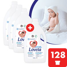 Lovela Baby tekutý prací prípravok na bielu bielizeň 11,6 l / 128 pracích dávok