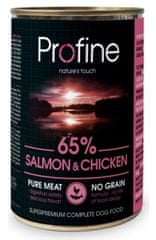 Profine Pure meat Salmon & Chicken 6x400 g