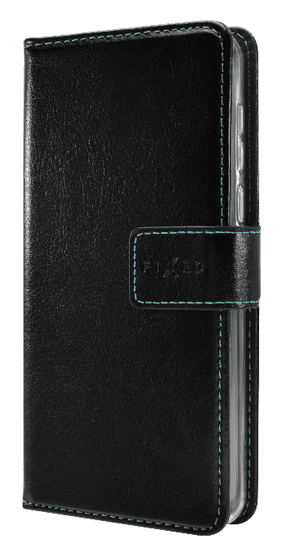 FIXED Puzdro typu kniha Opus pre Xiaomi Mi10 Lite, čierne, FIXOP-534-BK