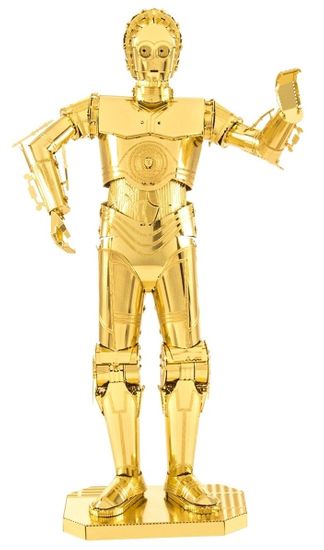 Metal Earth 3D puzzle Star Wars: C-3PO (zlatý)