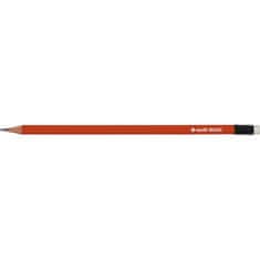 Astra ZENITH Basic, 4ks Obyčajná HB ceruzka s gumou, blister, 206315004