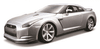 1:18 2009 Nissan GT-R strieborná