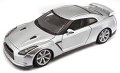 BBurago 1:18 2009 Nissan GT-R strieborná