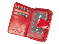 Gregorio Luxusná dámska kožená peňaženka Isidora croco, červená