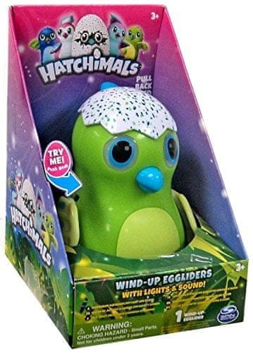 Spin Master Hatchimals Wind Up Egg Glider - jezdící zvířátko se světlem a zvukem