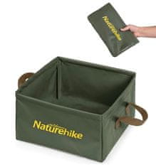 Naturehike skladacia nádoba ku skladovaniu/umývaniu 13l 250g - zelená