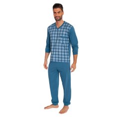 Foltýn Pánske pyžamo modré (FPD3) - veľkosť XXL