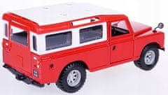 BBurago 1:24 Land Rover, červená