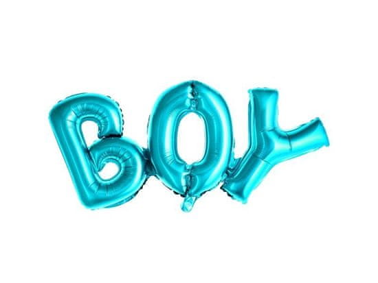 Fóliový balónik Boy - modrý - 67 cm