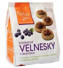 NATURE LINE VELNESKY sušienky pohánkové s fruktózou 200g (bal. 10ks)