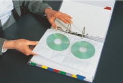 Esselte Obal závesný na CD A4 číry na 4 CD / 1 kus 