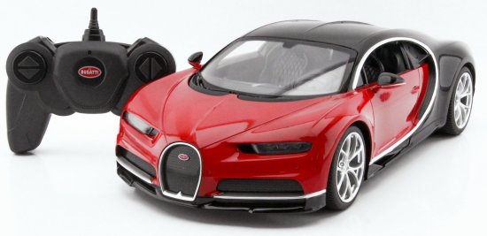 Mondo Motors Bugatti Chiron 1:14 červeno-čierna - rozbalené