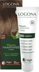 LOGONA Krémová farba na vlasy Nugátovohnedá - 150ml