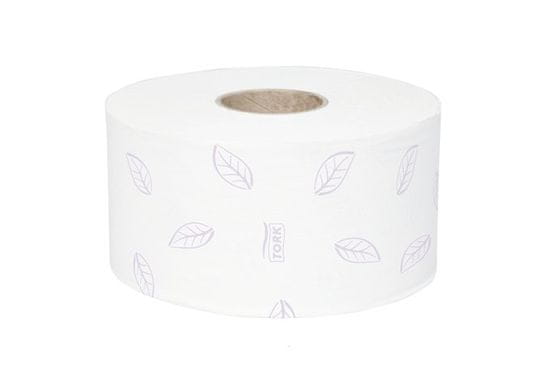 Tork 110255 Toaletný papier "Premium mini jumbo", extra biela, T2 systém, 3-vrstvový, 19 cm priemer