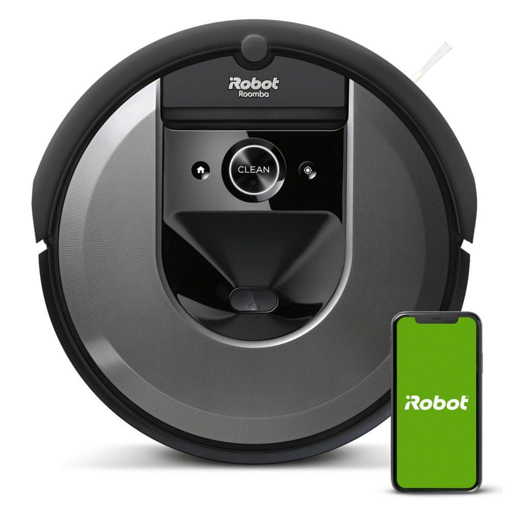 iRobot robotický vysávač Roomba i7 (Čierna)