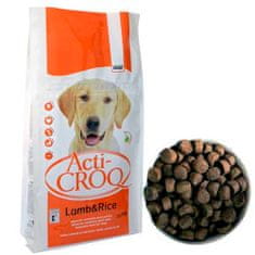 ACTI CROQ LAMB&RICE 26/12 20kg špeciálne krmivo pre citlivých psov jahňa s ryžou