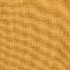 Vidaxl Zatemňovacie závesy, ľanový vzhľad, krúžky 2 ks, žlté 140x245cm