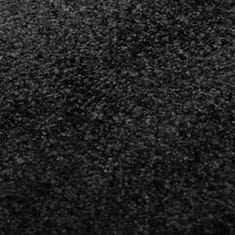 Vidaxl Rohožka, prateľná, čierna 40x60 cm