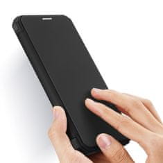 Dux Ducis Skin X knižkové kožené puzdro na iPhone 12 / 12 Pro, čierne