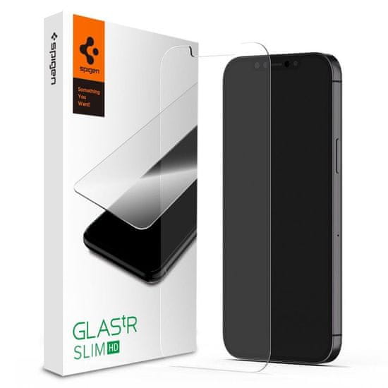 Spigen Glas.Tr Slim ochranné sklo na iPhone 12 / 12 Pro