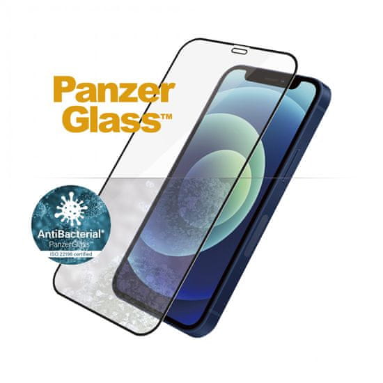 PanzerGlass Edge-to-Edge Antibacterial pro Apple iPhone 5,4″ 2710, čierne