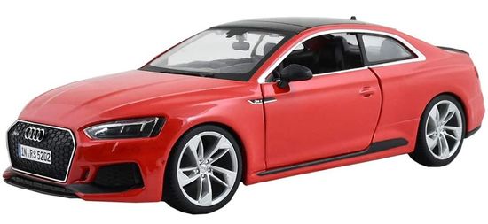 BBurago 1:24 Plus Audi RS 5 Coupe červená - rozbalené
