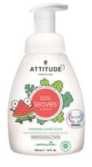 Attitude Little leaves Detské penivé mydlo na ruky s vôňou melónu a kokosu, 295 ml