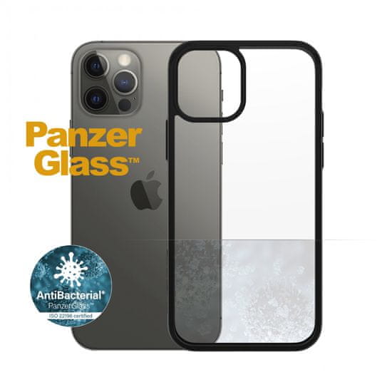PanzerGlass ClearCase Antibacterial pre Apple iPhone 6,1″ Black Edition 0252 - rozbalené