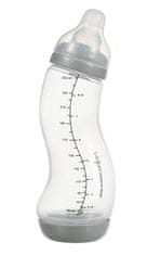 Difrax Nastaviteľná dojčenská S-fľaša 1-2-3 Natural 250ml